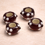 20 Pandora Beads Red 8x14mm