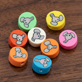 9mm Polymer Clay Fimo Beads
