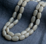 12X7mm Fire Polish Oval Beads
