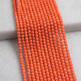 5 Strings 3mm Glass Round Beads