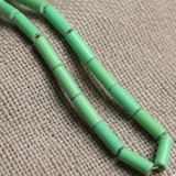 1 String Tube Glass Beads