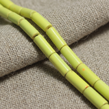 1 String Tube Glass Beads