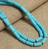 1 String Tube Glass Beads