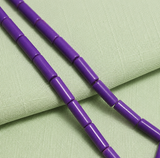 1 String Tube Glass Beads
