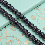 1 string 10mm Kharbooja Glass Beads