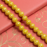 1 string 10mm Kharbooja Glass Beads