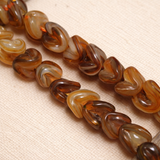 10mm Glass Beads Twisty
