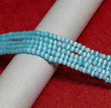 1 String 4mm Cat Eye Round Glass Beads