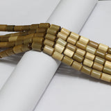 10x6 mm Cat's Eye Tube Beads