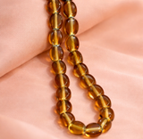 1 String Fire Polish Flat Oval Beads 10x8mm