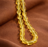1 String Fire Polish Flat Oval Beads 10x8mm