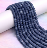 8mm 15 Inch Dual Tone Crackle Glass Beads Round Strings