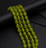 11 Strings 10x6mm Fire Polish Glass Beads