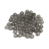 100Gm, 6mm Plain Glass Beads