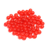 100Gm, 6mm Plain Glass Beads