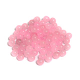 100Gm, 6mm Plain Glass Beads