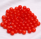 100Gm, 6mm Plain Glass Beads