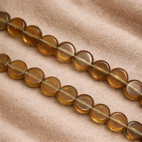 1 String Fire Polish Disc Beads  10mm
