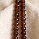 1 String Glass Drop Beads 10 mm