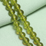1 String Glass Drop Beads 10 mm