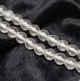 1 String Glass Drop Beads 10 mm