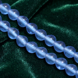 1 String Glass Drop Beads 10 mm