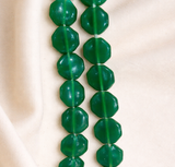 1 Strings Fire Polish Octa Beads 12mm