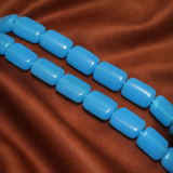 1 String 15X10mm Glass Rectangle Beads
