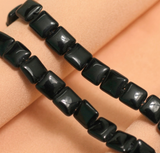 1 String 10mm Glass Square Beads