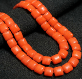 1 String 10mm Glass Square Beads