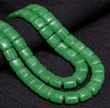 1 String 10mm Glass Square Beads