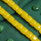 1 String 10mm Glass Square Beads