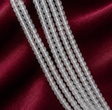 1 String Glass Round Beads 3 mm