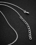 Rhodium Plated 92.5 Sterling Silver Chain