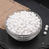 50gm 4/0 Preciosa Opaque White Seed Beads