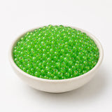 50gm 4/0 Preciosa Lime Green Seed Beads