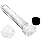 Preciosa Seed Beads Opaque White 11`0, 3900 Pcs