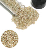 Preciosa Seed Beads Metallic Silver 11`0, 3900 Pcs
