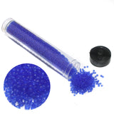 Preciosa Seed Beads Trans Blue 11`0, 3900 Pcs