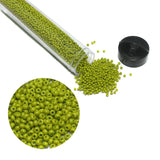 Preciosa Seed Beads Opaque Peridot 11`0, 3900 Pcs