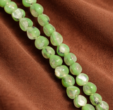 50 Pcs 10mm Millefiori Round Beads Peridot