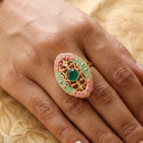 Abhira Adjustable Finger Ring