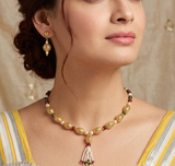 Colorful Beaded Necklace Set Multicolor