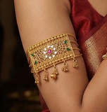 AD Kundan Gold Plated Bajuband