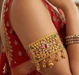 AD Kundan Gold Plated Bajuband