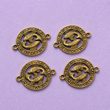 6 Pcs Fish Round Connector