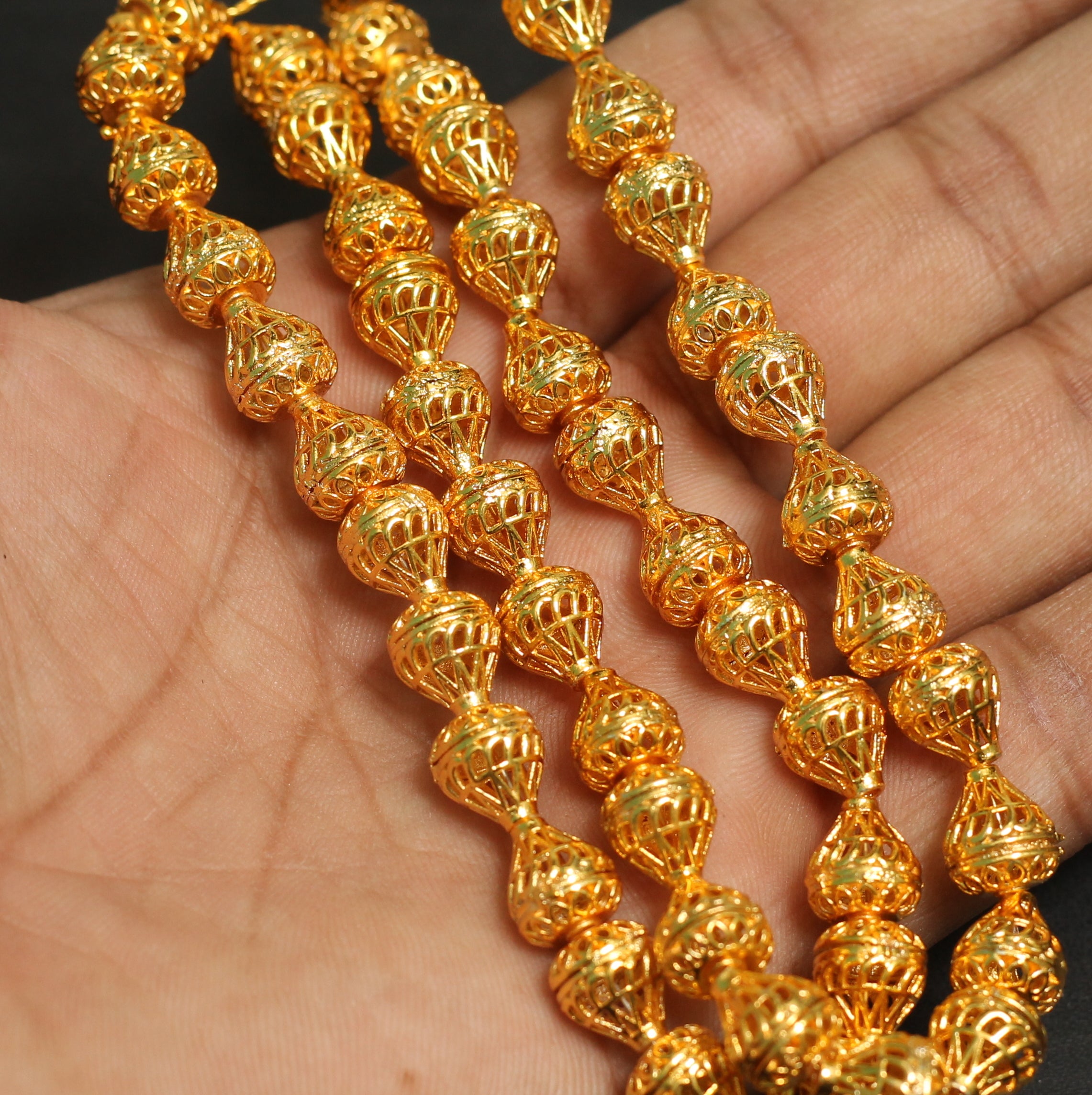 9x8mm Gold Plated Magnetic Clasp