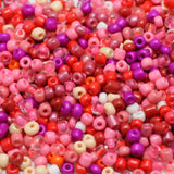 Glass Seed Beads 4`0 Multicolored