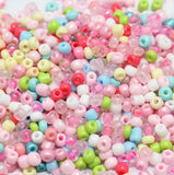 Glass Seed Beads 4`0 Multicolored