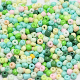 Glass Seed Beads 4`0 Multicolored